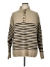 Zara Stripes Tan Pullover Sweater Size XL - photo 1