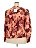 Glamorous 100% Polyester Burgundy Long Sleeve Blouse Size 18 - photo 2