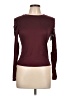 Story On Burgundy Long Sleeve Top Size L - photo 1