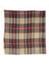 ModCloth 100% Acrylic Plaid Brown Red Scarf One size - photo 2