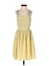 ASOS 100% Polyester Yellow Casual Dress Size 2 - photo 1