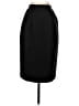 Fitting Image 100% Virgin Wool Solid Black Wool Skirt Size 2 (petite) - photo 1