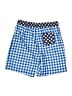 Assorted Brands 100% Polyester Checkered-gingham Blue Board Shorts Size S (kids) - photo 2