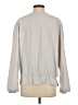 Zara Basic 100% Polyester Solid Gray Windbreaker Size S - photo 2