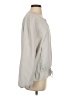 Zara Basic 100% Polyester Solid Gray Windbreaker Size S - photo 4