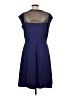 DressBarn Color Block Blue Casual Dress Size L - photo 2