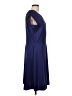 DressBarn Color Block Blue Casual Dress Size L - photo 4