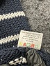 Quinn Stripes Black Pullover Sweater Size S - photo 8
