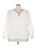 Unbranded 100% Polyester Ivory Pullover Sweater Size 3X - photo 1