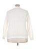 Unbranded 100% Polyester Ivory Pullover Sweater Size 3X - photo 2