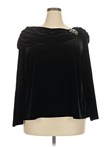 Alex Evenings Long Sleeve Blouse (view 1)