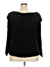 Alex Evenings Black Long Sleeve Blouse Size 3X - photo 2