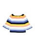 Janie and Jack 100% Cotton Stripes Yellow Blue Pullover Sweater Size 6 - photo 2