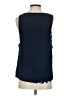 Deletta Blue Sleeveless Top Size XS - photo 2