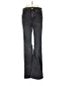 Zara Chevron-herringbone Gray Jeans Size 4 - photo 1