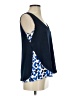 Deletta Blue Sleeveless Top Size XS - photo 4