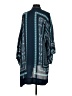 BCBGMAXAZRIA 100% Polyester Teal Kimono Size XS - photo 2