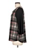 Unbranded Plaid Black Pullover Sweater Size M - photo 5