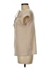 Unbranded Ivory Short Sleeve Blouse Size M (estimated) - photo 5