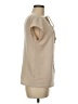 Unbranded Ivory Short Sleeve Blouse Size M (estimated) - photo 4