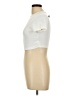 Shein Ivory Short Sleeve Turtleneck Size L - photo 5