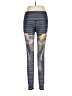 Teeki Graphic Blue Gray Leggings Size L - photo 2