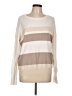 Devotion by Cyrus Stripes Ivory Pullover Sweater Size L - photo 1