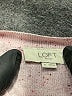 Ann Taylor LOFT Outlet Pink Pullover Sweater Size M - photo 7
