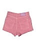Zara Hearts Pink Denim Shorts Size 2 - photo 2