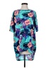 Lularoe Graphic Teal Casual Dress Size XS - photo 1