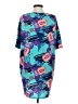 Lularoe Graphic Teal Casual Dress Size XS - photo 2