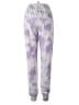 Unbranded Tie-dye Purple Casual Pants Size S - photo 2