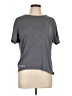 ALTERNATIVE Gray Short Sleeve Top Size L - photo 1