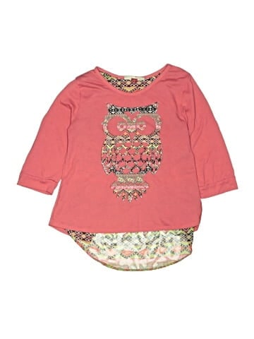 Red Camel 3/4 Sleeve T-Shirt (view 1)