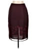 Express 100% Polyester Hearts Burgundy Formal Skirt Size 11 - 12 - photo 1