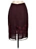 Express 100% Polyester Hearts Burgundy Formal Skirt Size 11 - 12 - photo 2