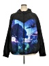 Thakoon 100% Polyester Graphic Black Windbreaker Size 3X - photo 1