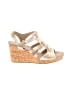 Sperry Top Sider 100% Leather Gold Wedges Size 10 (estimated) - photo 1