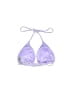 Sunsations Solid Purple Swimsuit Top Size M - photo 2
