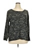 Per Se Camo Gray Green Pullover Sweater Size 3X (estimated) - photo 1