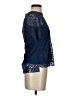 Piperlime Blue Short Sleeve Turtleneck Size XS - photo 4