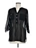 Como Black Black 3/4 Sleeve Blouse Size M - photo 1