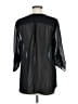 Como Black Black 3/4 Sleeve Blouse Size M - photo 2