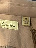 Caslon 100% Polyester Tan Coat Size 14 - photo 6