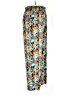 Lily Rose Print Blue Casual Pants Size XL - photo 4