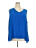 Cato 100% Polyester Blue Sleeveless Blouse Size 26/28W - photo 1