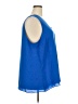 Cato 100% Polyester Blue Sleeveless Blouse Size 26/28W - photo 4