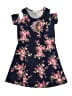 Beautees Floral Blue Dress Size 7 - photo 1