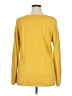 Jeanne Pierre 100% Cotton Yellow Pullover Sweater Size XL - photo 2