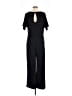 Unbranded Solid Black Jumpsuit Size L - photo 2